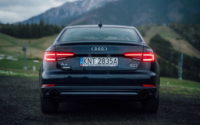 Audi A4 cena 94900 przebieg: 140000, rok produkcji 2017 z Susz małe 742